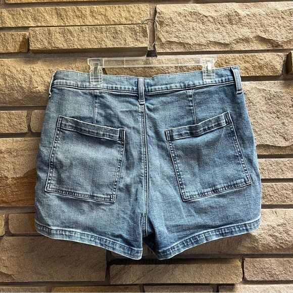 JCREW Utility Denim Short Skylar Wash Blue 32 - Picture 5 of 11